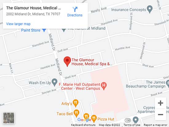 Directions to The Glamour House in Midland TX