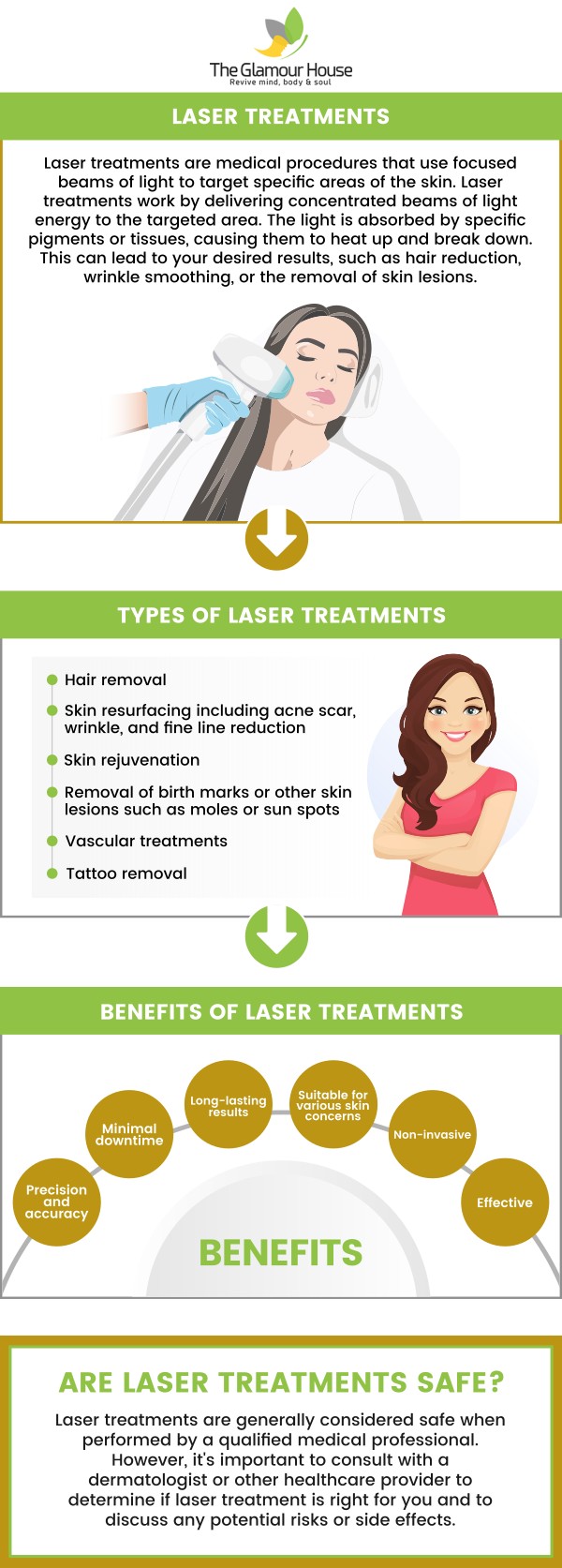 Laser treatments are safe, and effective and can help reduce the signs of aging without surgical procedures. Visit The Glamour House Anti-Aging Clinic to get comprehensive and specialized care. For more information, contact us today at The Glamour House or book an appointment online. Our med spa is located at 2002 N Midland Dr Suite A, Midland, TX 79707. Laser treatments are safe, and effective and can help reduce the signs of aging without surgical procedures. Visit The Glamour House Anti-Aging Clinic to get comprehensive and specialized care. For more information, contact us today at The Glamour House or book an appointment online. Our med spa is located at 2002 N Midland Dr Suite A, Midland, TX 79707.